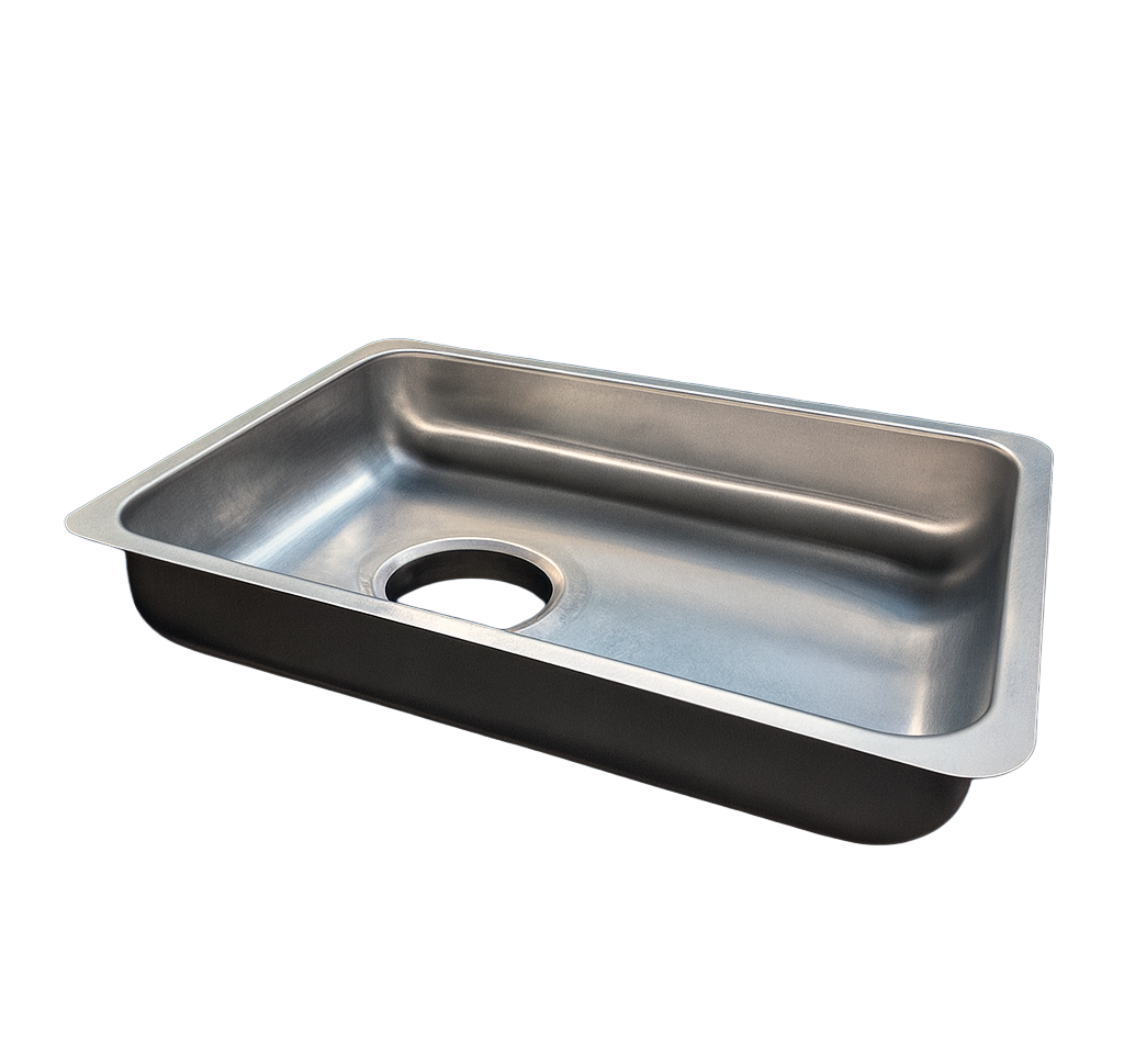 Bandeja Rectangular inox c/protector